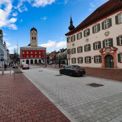Stadtansicht von Erding