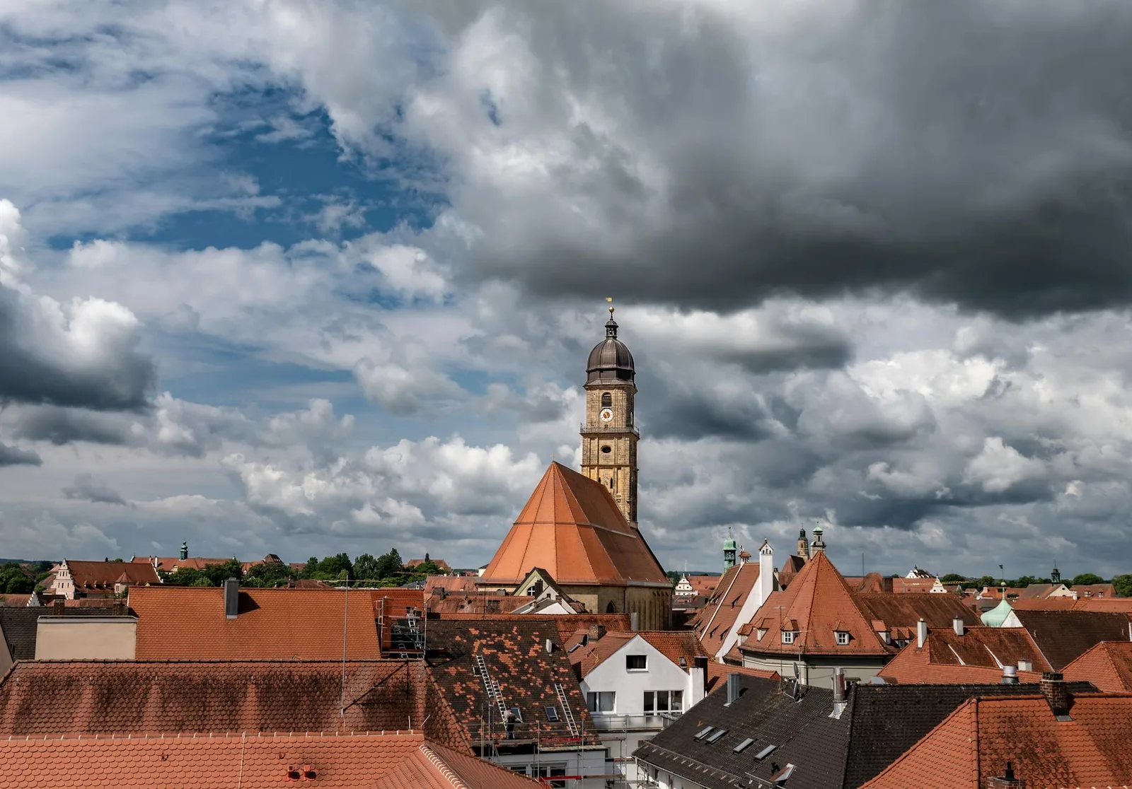 Stadtansicht von Amberg - Baufinanzierung mit Finanzkanzlei Bayern