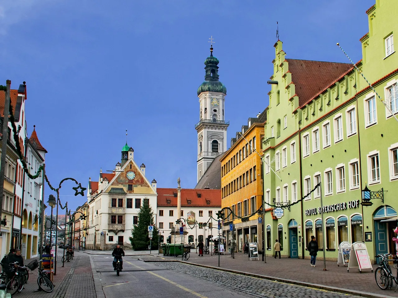 Stadtansicht von Freising