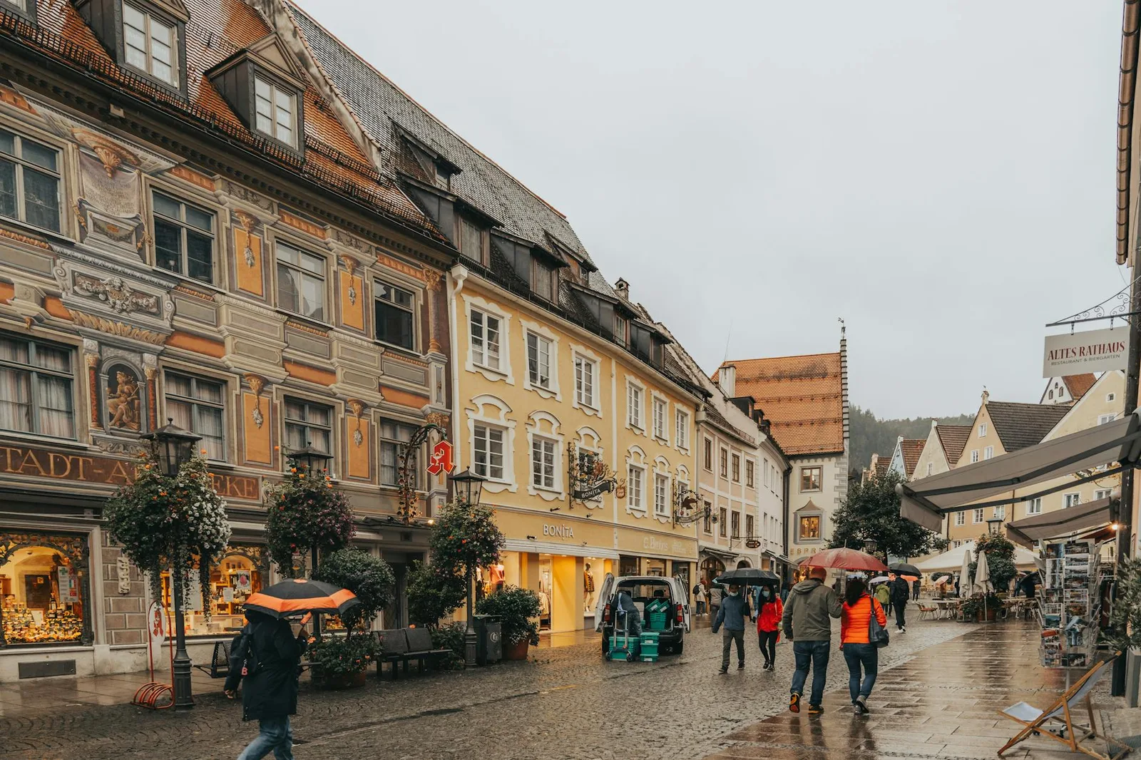 Stadtansicht von Füssen - Baufinanzierung mit Finanzkanzlei Bayern