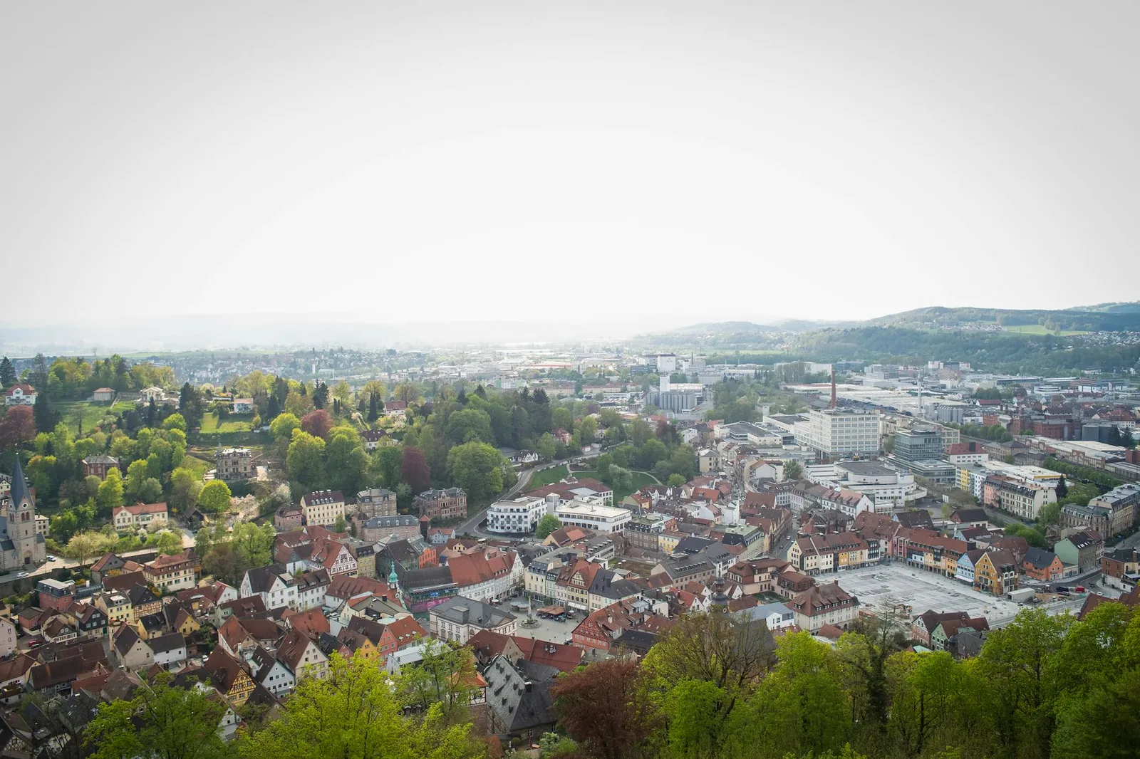 Stadtansicht von Kulmbach - Baufinanzierung mit Finanzkanzlei Bayern