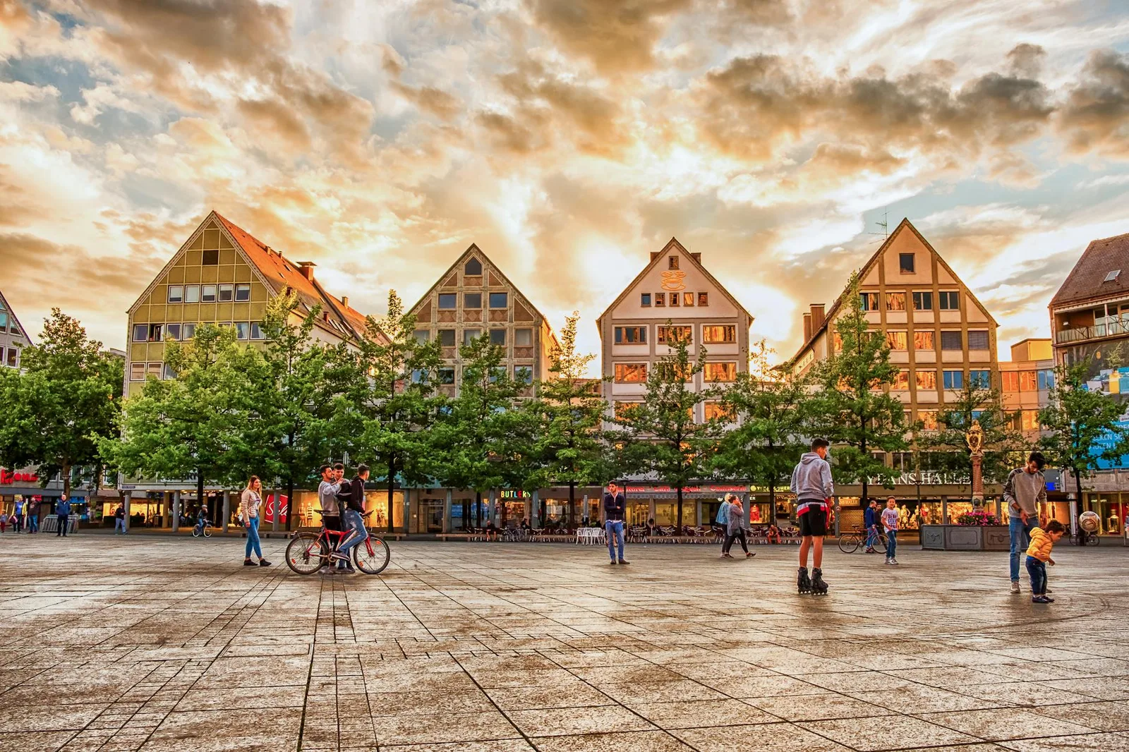 Stadtansicht von Neu-Ulm - Baufinanzierung mit Finanzkanzlei Bayern
