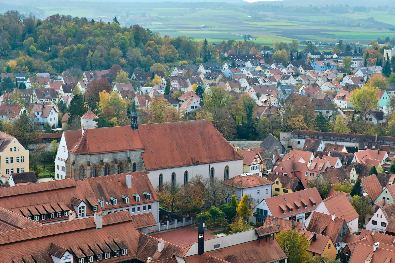Stadtansicht von Nördlingen - Baufinanzierung mit Finanzkanzlei Bayern