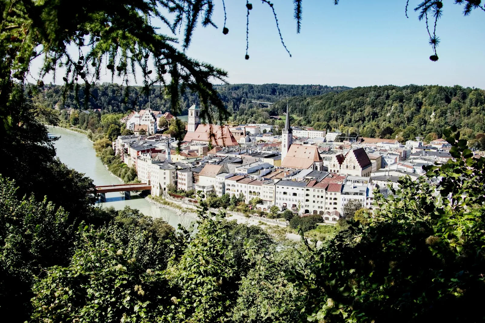 Stadtansicht von Wasserburg am Inn - Baufinanzierung mit Finanzkanzlei Bayern
