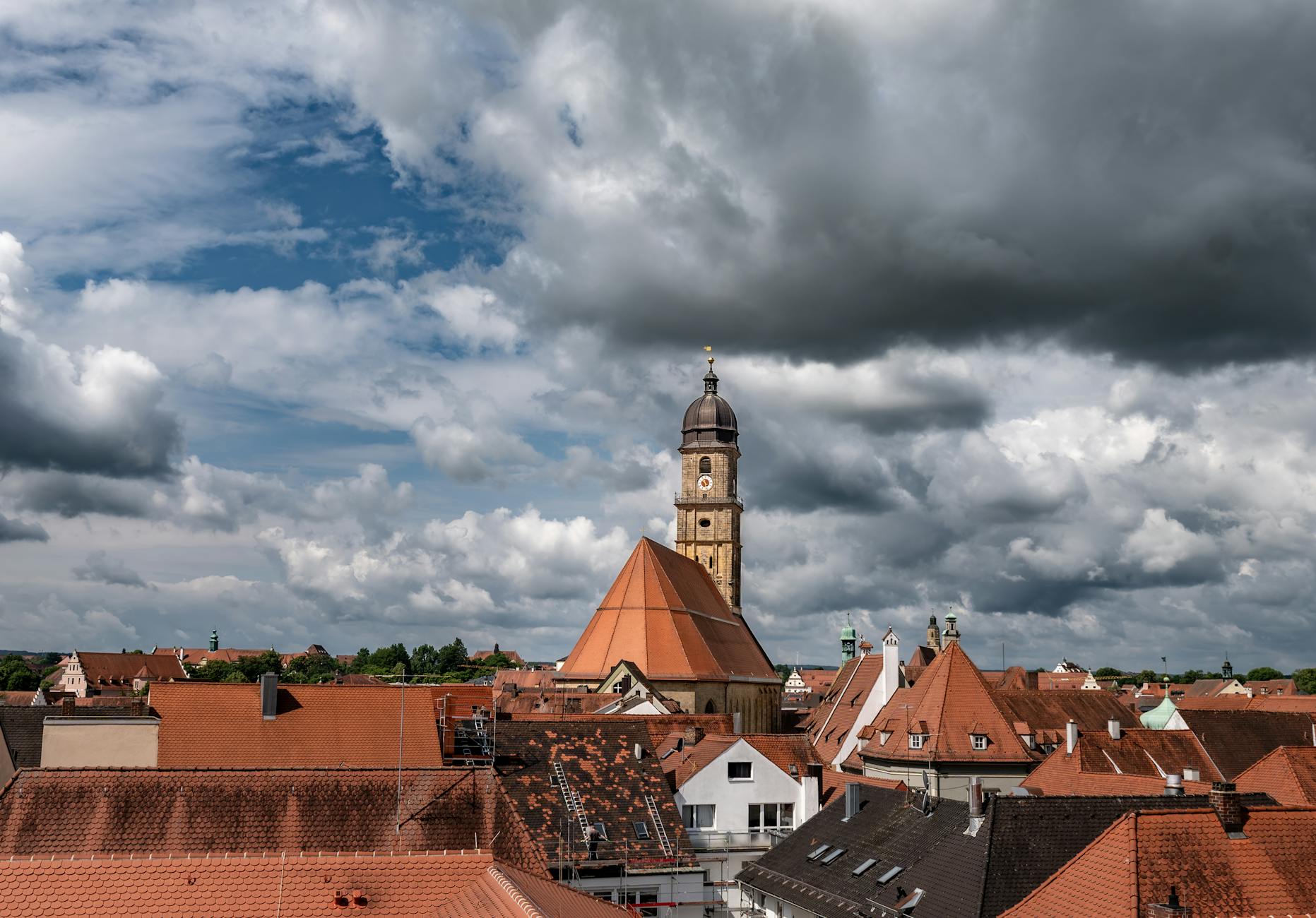 Stadtansicht von Amberg - Baufinanzierung mit Finanzkanzlei Bayern