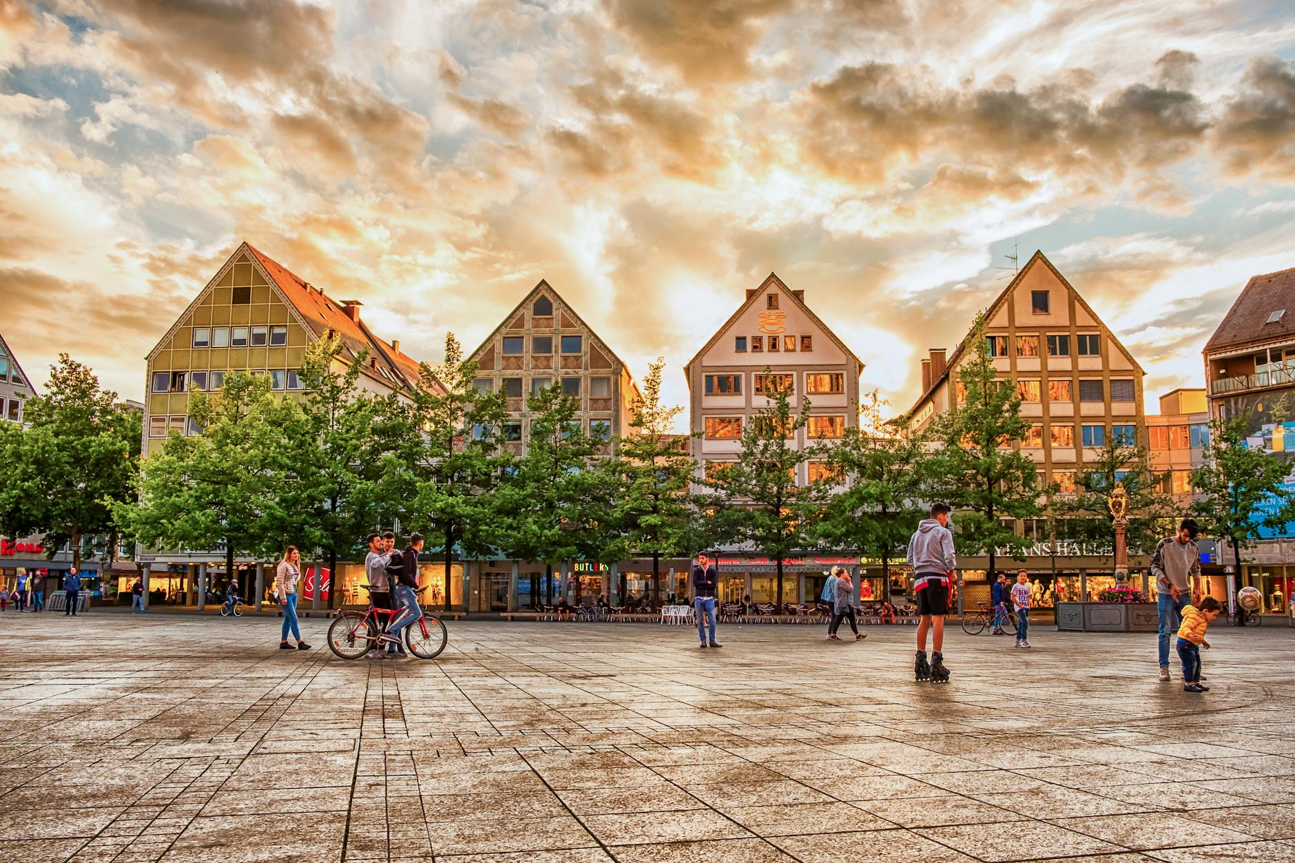 Stadtansicht von Neu-Ulm - Baufinanzierung mit Finanzkanzlei Bayern
