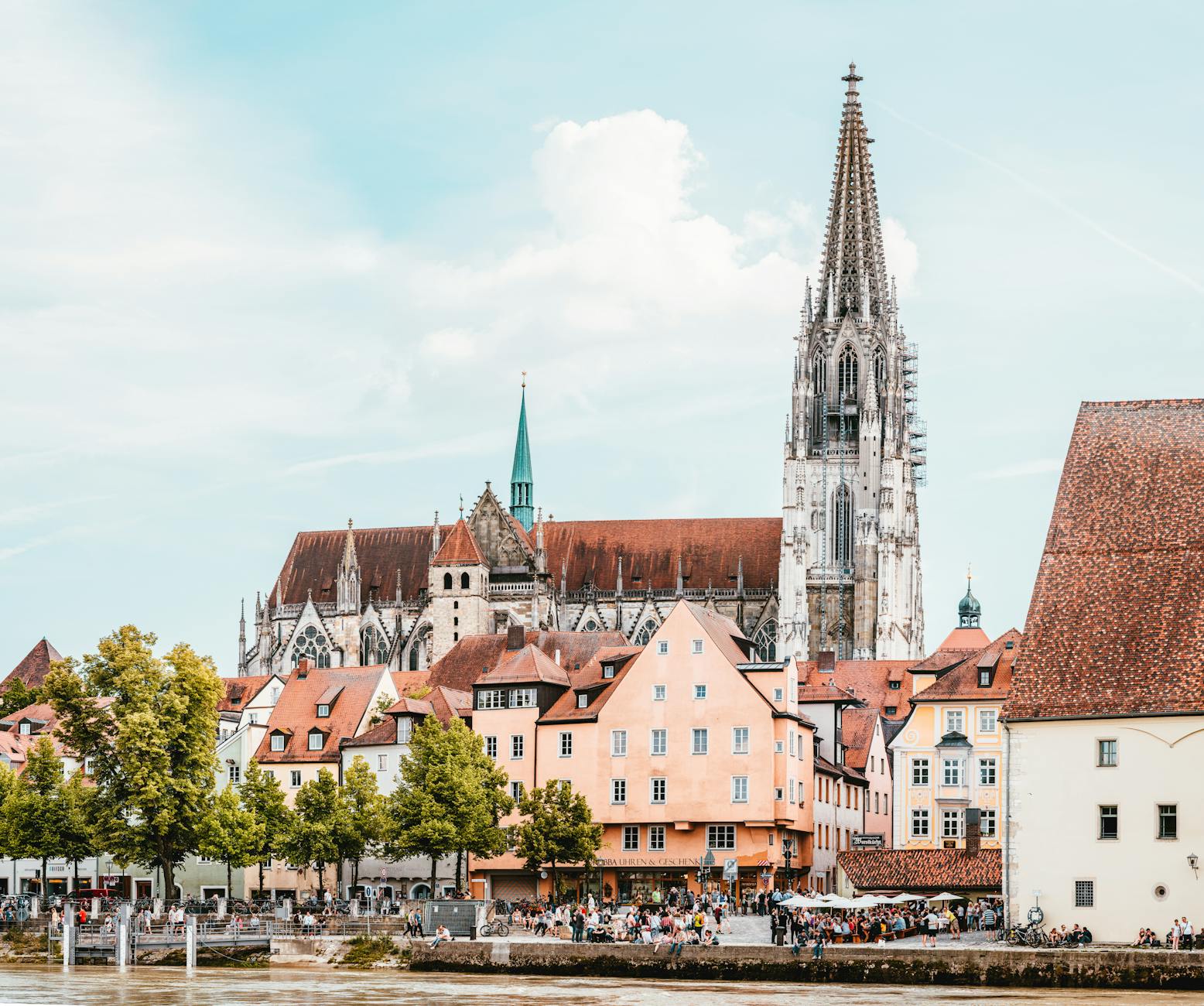 Stadtansicht von Regensburg - Baufinanzierung mit Finanzkanzlei Bayern